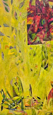 Vibrant cityscape painting