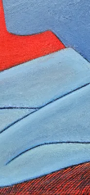 زور گویی که روی زمین نشسته