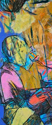Free painting figurativ 