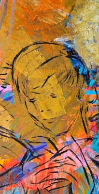 Free painting figurativ 