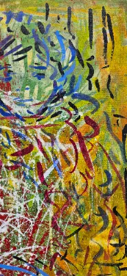 Colorful abstract painting