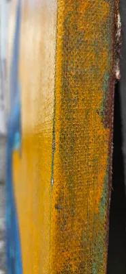 Vibrant abstract painting
