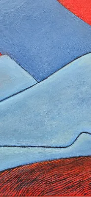 زور گویی که روی زمین نشسته