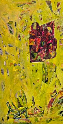 Vibrant cityscape painting